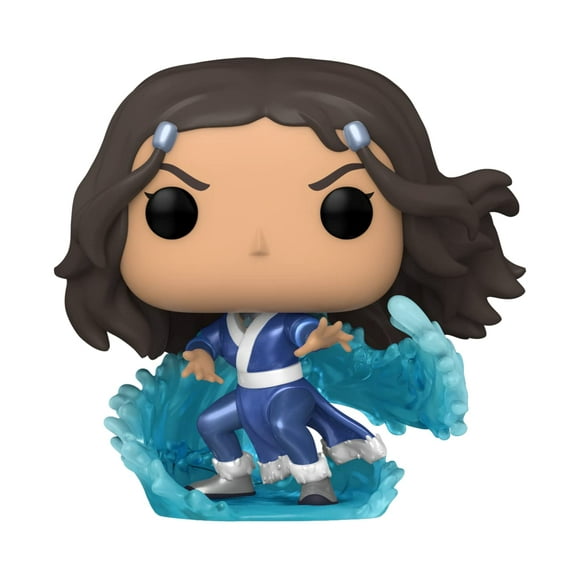 funko pop animation avatar katara glow in the dark  metallic exclusive funko 