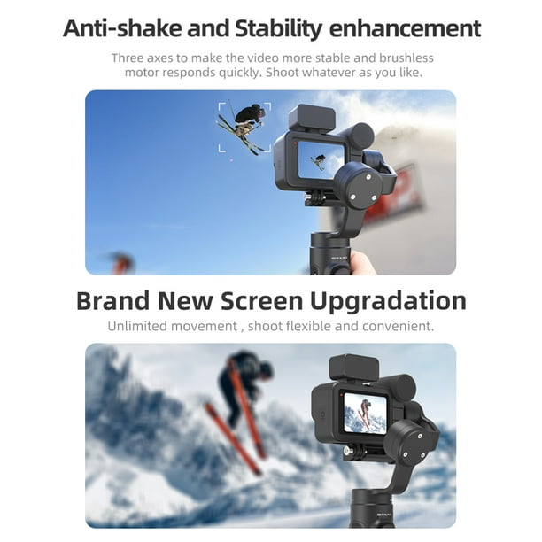 Estabilizador Gimbal de 3 ejes para Smartphone - Hohem iSteady Mobile Plus  - K&F Concept