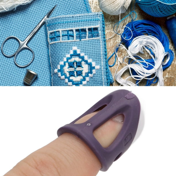 Dedales de costura – Paquete de 3 – Dedal de seguridad acolchado
