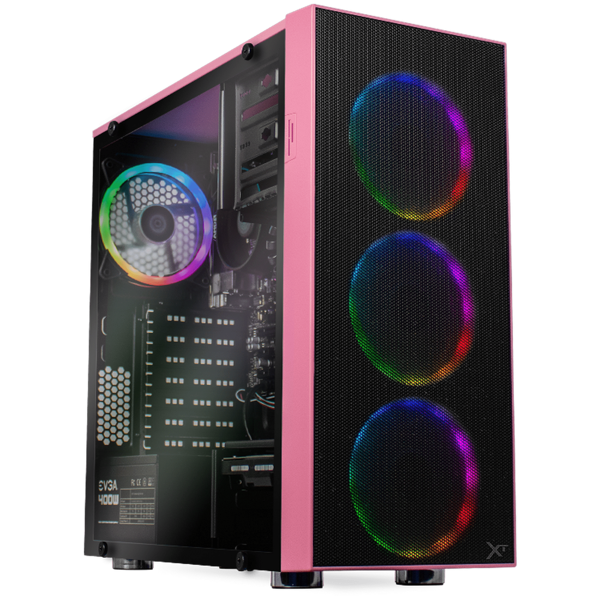 Xtreme pc gamer amd radeon vega renoir ryzen 7 4750g 16gb ssd 120gb hdd 3tb rgb wifi pink rosa xtreme pc gaming xtpcr716gbrenoirp