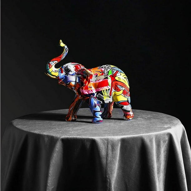 Compra Online Figuras decorativas africanas grandes animal print en nuestra  tienda Online de Figuras de Decoración y de regalo para tu hogar —  WonderfulHome Shop