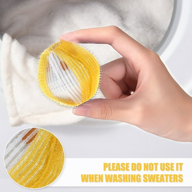 Deshazte de los pelos con estas bolas para la lavadora!