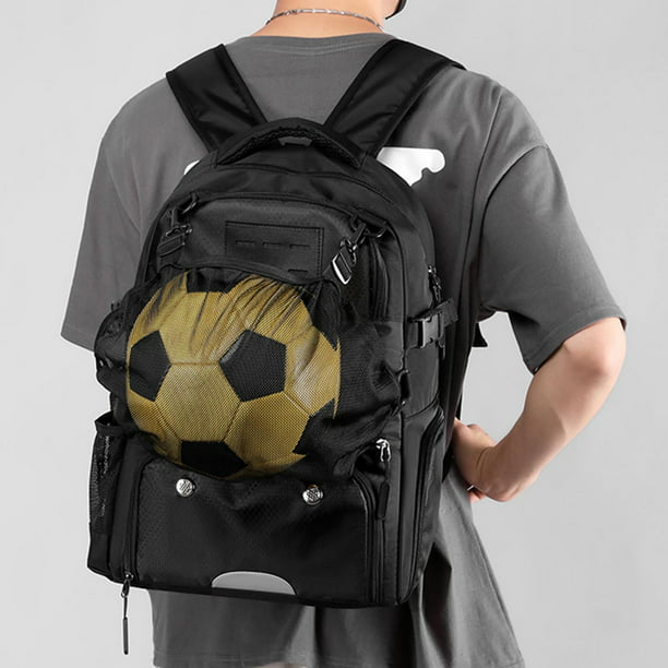 Mochilas de baloncesto deportivas Bolsas para computadora portátil, fútbol  con compartimento de bola
