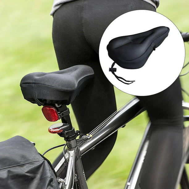 Sillin De Silicona Para Bicicleta Silla Con Funda De Gel Protector Para El  Asiento - Canela Hogar