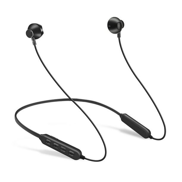 Auriculares Bluetooth V5.0, auriculares para correr con 16 horas de  reproducción, auriculares deportivos inalámbricos estéreo HD con  auriculares
