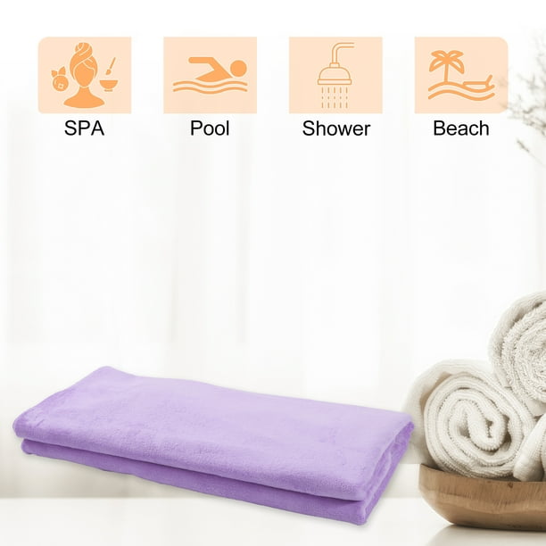 Toallas de baño para mujer, envoltura de spa ajustable para ducha con  toalla de baño para el hogar, hotel, camisón para sauna, playa, piscina