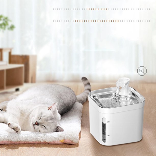 Fuente de Agua para , de Agua Automático Silencioso para Versión estándar  Gloria Cuenco de bebida para gatos