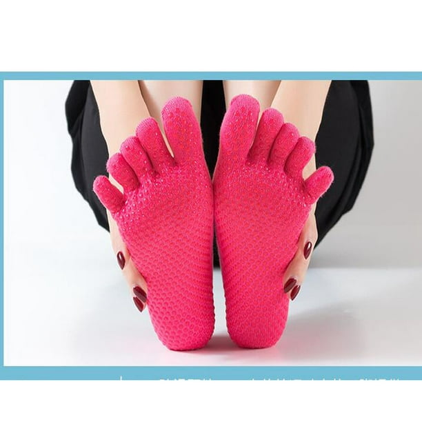 Calcetines de yoga para mujer, calcetines antideslizantes para hombre,  calcetines para pilates, ball Zhivalor HMJM171-5