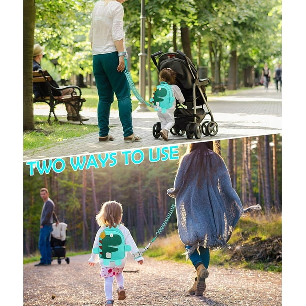 Arnés para caminar para , Asistente para aprender a caminar, Arnés de mano para  bebés Azul perfke correa de arnés para niños