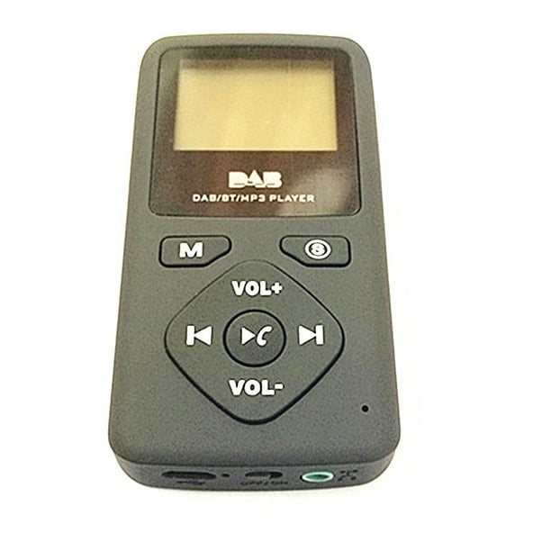 Radio portátil FM/AM(MW)/SW/USB/Micro-SD/MP3 con botones grandes y pantalla  grande, recargable