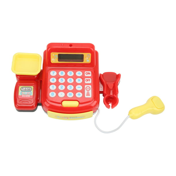 Juguete de caja registradora electrónica juguete de caja registradora que  desarrolla la comunicación tiene importancia educativa fácil de usar para  regalos exquisitos para ANGGREK Otros