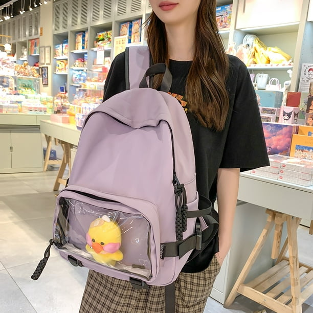 Mochila de estudiante para mujer, bonita mochila portátil para libros  escolares, Bolso para adolesce Wdftyju