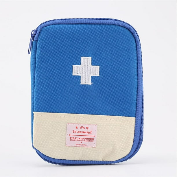 General Medi Mini kit de primeros auxilios, kit de primeros auxilios  pequeño de 110 piezas, incluye manta de papel de aluminio, tijeras para  viajes