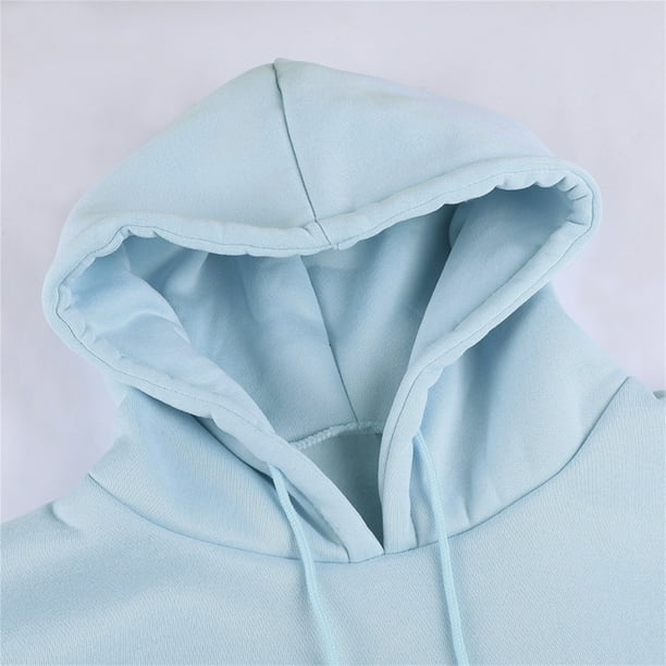 Sudadera con capucha y cremallera para mujer Sudaderas de gran tamaño de de  manga larga Sudaderas con capucha casuales con cordón Chaqueta con Azul s  Yinane Chaqueta con capucha para mujer