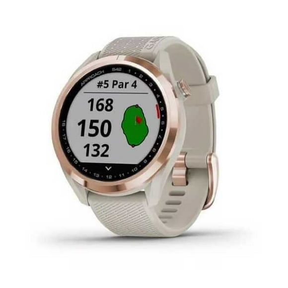 smartwatch garmin approach s42 golf 434mm rosa dorado
