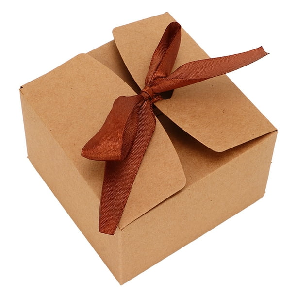 Cajas de regalo pequeñas con tapas, caja de regalo de 4 piezas con pequeñas  cajas de papel de regalo Ticfox