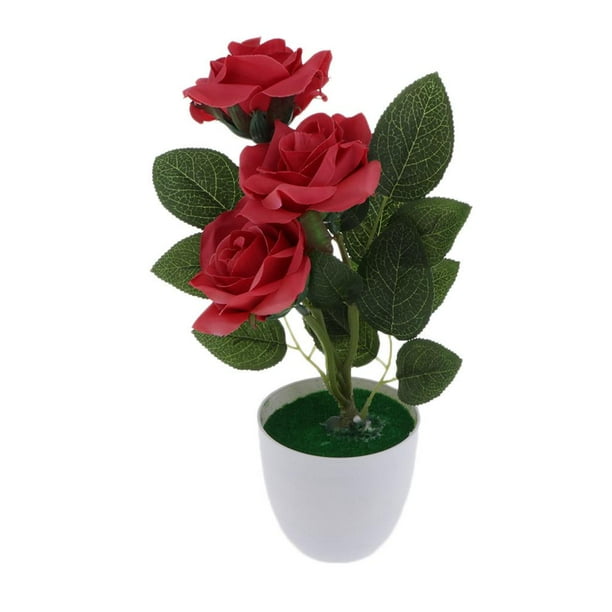 Flor artificial, bellis artificiales en racimo