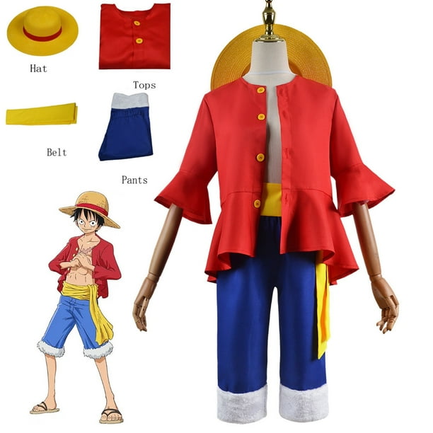 Disfraces de Cosplay de una pieza, uniformes de personajes de