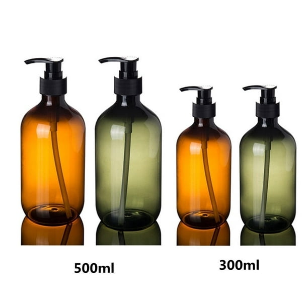 Dispensadores de jabón de 300/500ml para loción, champú, Gel de ducha,  botella de bomba de