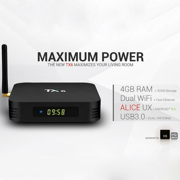 Compre Decodificador De Red 6k H616 2g 16gb Android Tv Box Hd Decodificador  De Red y Android Tv Box de China por 35 USD