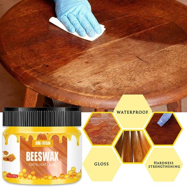 Condimento de cera de abejas,Limpiador de cera para muebles con