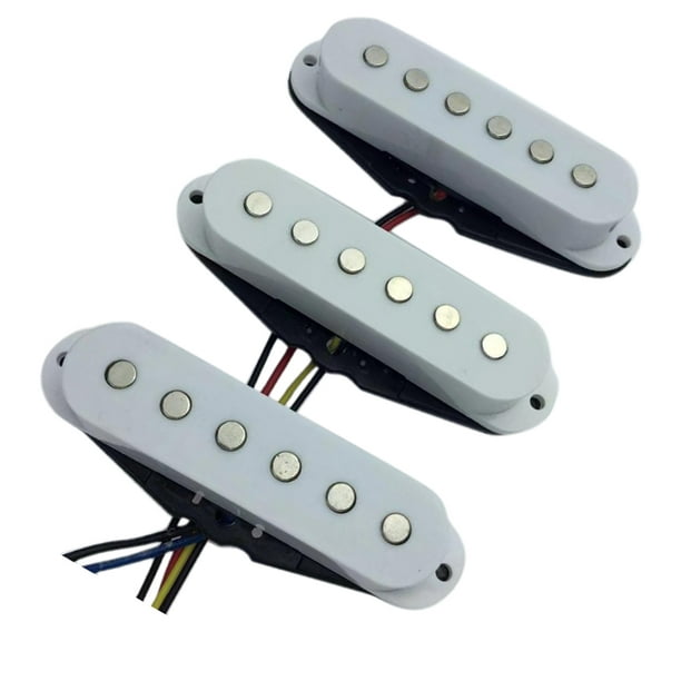 Espolvorear Tienda capacidad Juego de pastillas de puente intermedio de cuello de guitarra eléctrica de  plástico de 3 piezas para Sunnimix Pastilla para guitarra eléctrica |  Walmart en línea