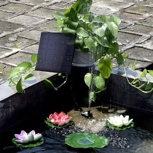 Pompe de bassin solaire pompe de fontaine pompe solaire fontaine de jardin  caractéristique de l'eau pompe de fontaine fontaine pour jardin mini  fontaine de bassin décoration de jardin esquí esquí Gafas de