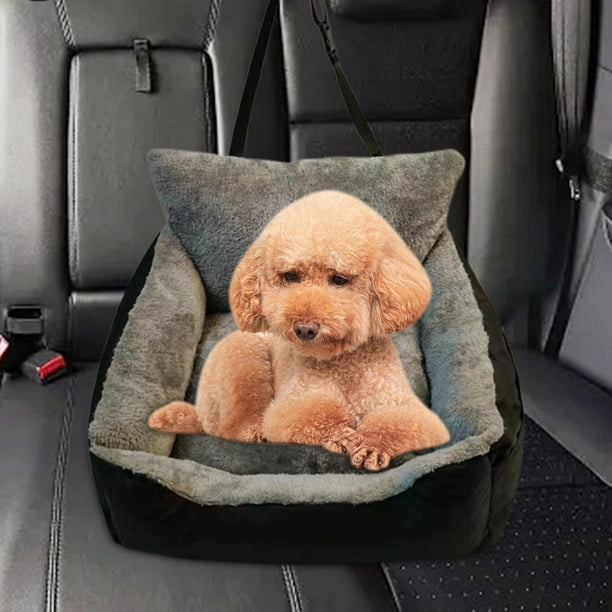 Asiento de coche para mascotas, nido de asiento de coche para perros, portabebés portátil y Yinane Cubierta de asiento coche de gato Walmart en línea