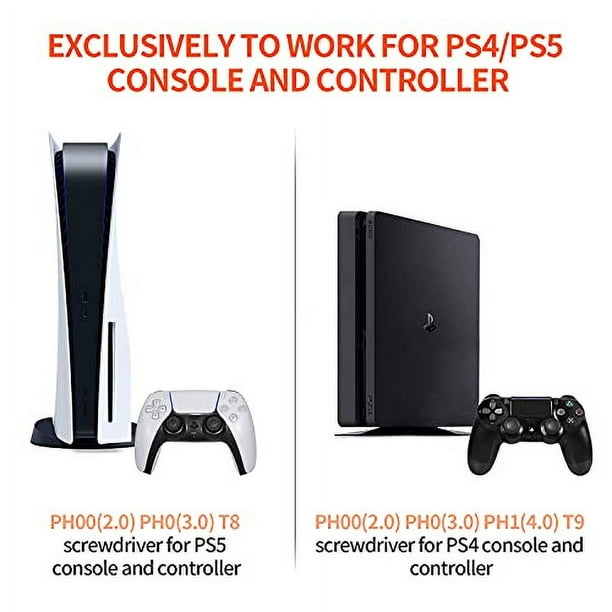 kit de herramientas reparación destornilladores para controlador consola  PS5 PS4