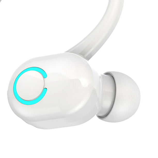 Auriculares Bluetooth 5,2 inalámbricos de larga espera para negocios,  deportivos, con gancho para la oreja, llamadas manos libres, auriculares de  una