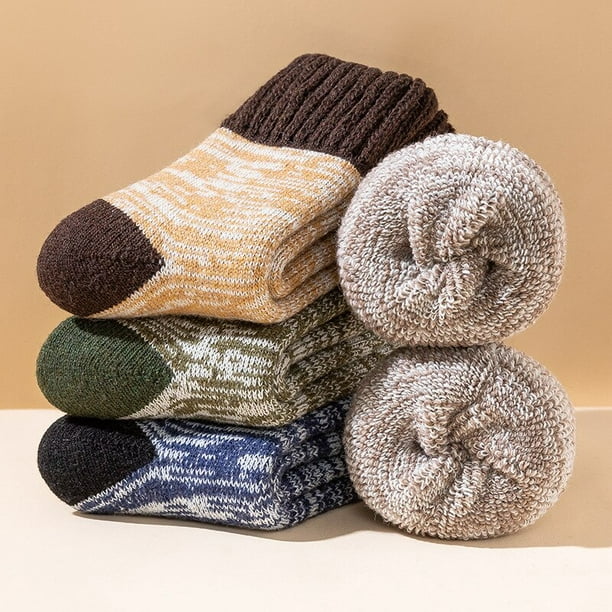 Calcetines impermeables térmicos forrados de lana para hombre