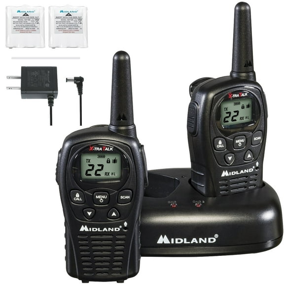 radio 2 vias walkie talkie midland lxt500vp3 39 km