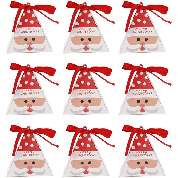 paquete de 40 cajas de dulces de navidad caja de dulces de papel decorativa fiesta de chocolate sumi zhivalor wlj2181