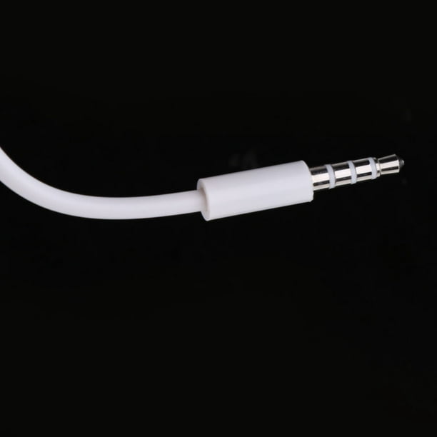 Cable auxiliar auxiliar para coche de 3,5 mm, macho a macho, cable de audio  estéreo para iPhone Likrtyny Componentes de la computadora