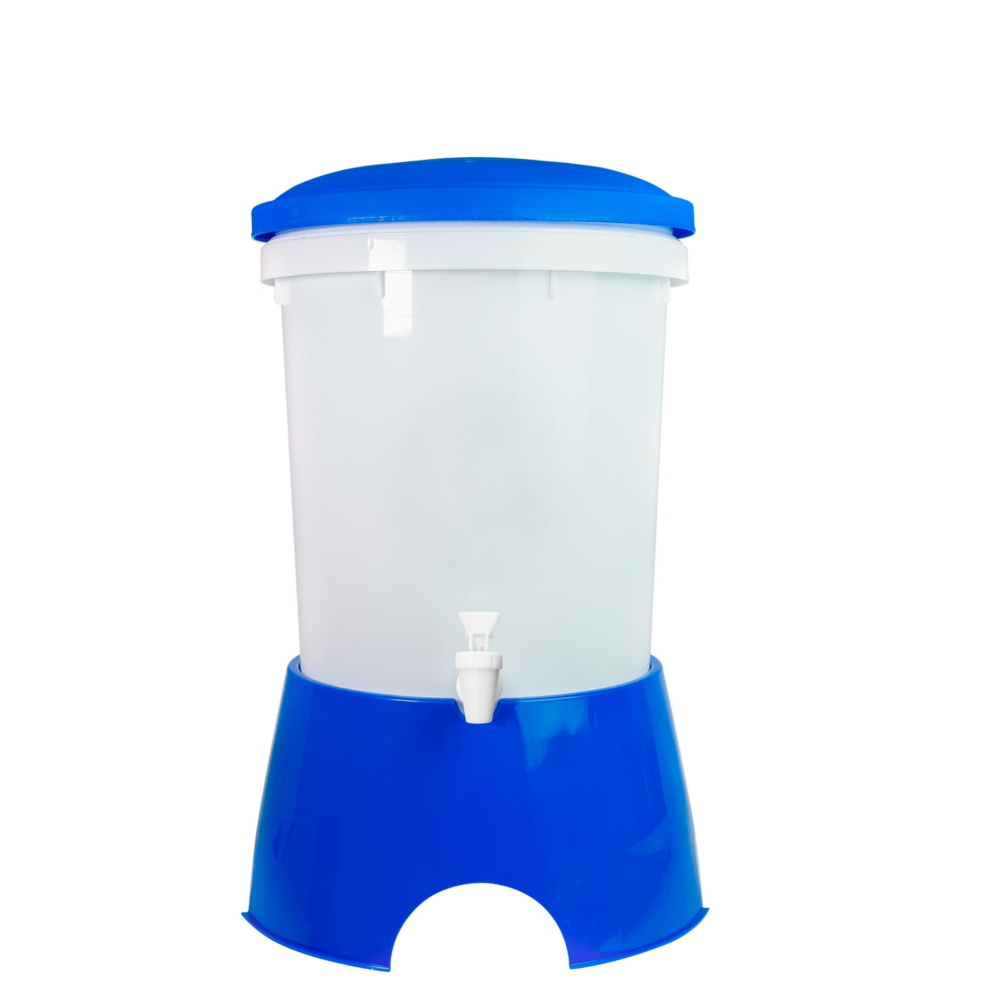 Ecofiltro purificador dispensador y filtro de agua colors 20l color azul obscuro ecológico con carbón activado