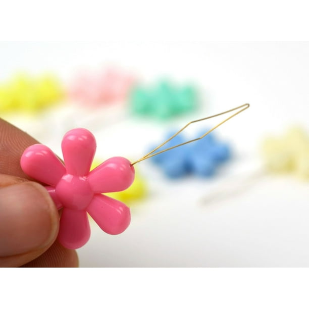  10 enhebradores de agujas para coser a mano, lazo de alambre de  plástico, enhebrador de agujas simple para coser manualidades, herramienta  de costura para agujas de ojos pequeñas : Arte y