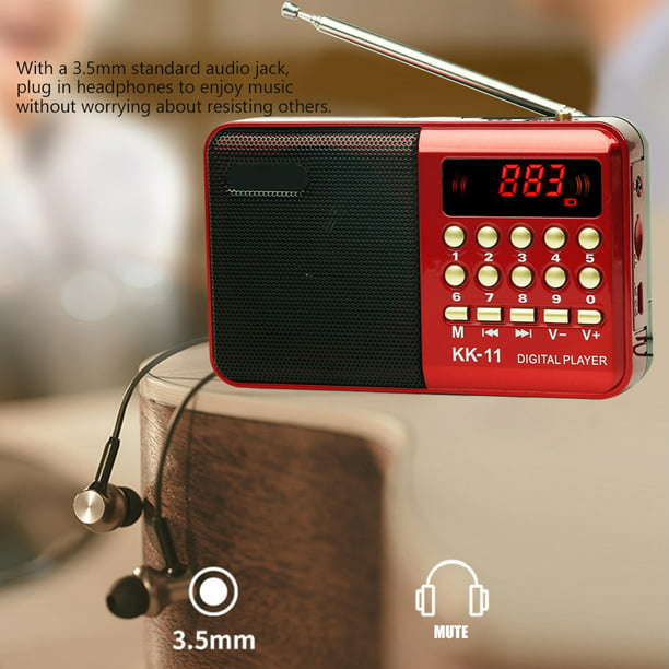 Radio Digital con WiFi para el hogar, reproductor MP3 con