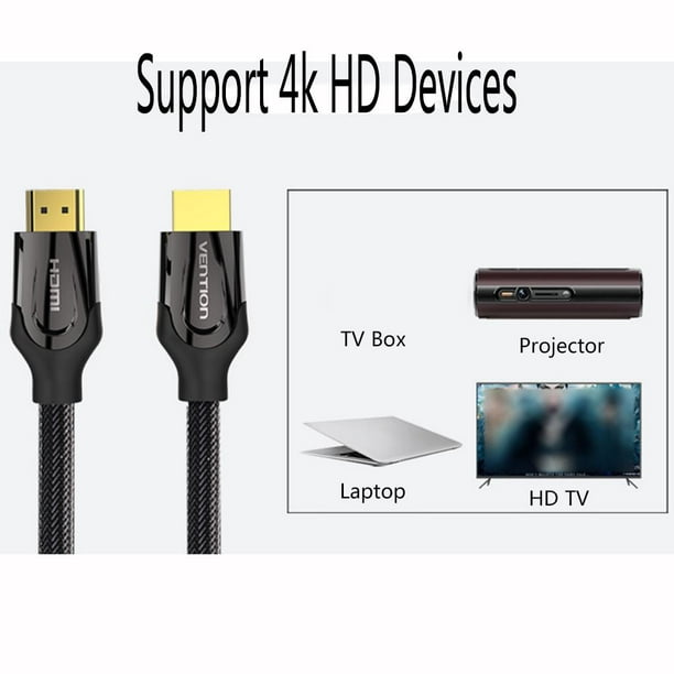CABLE DISPLAYPORT DP A HDMI DE 5 METROS ULTRA HD 4K 60HZ NETCOM – Compukaed