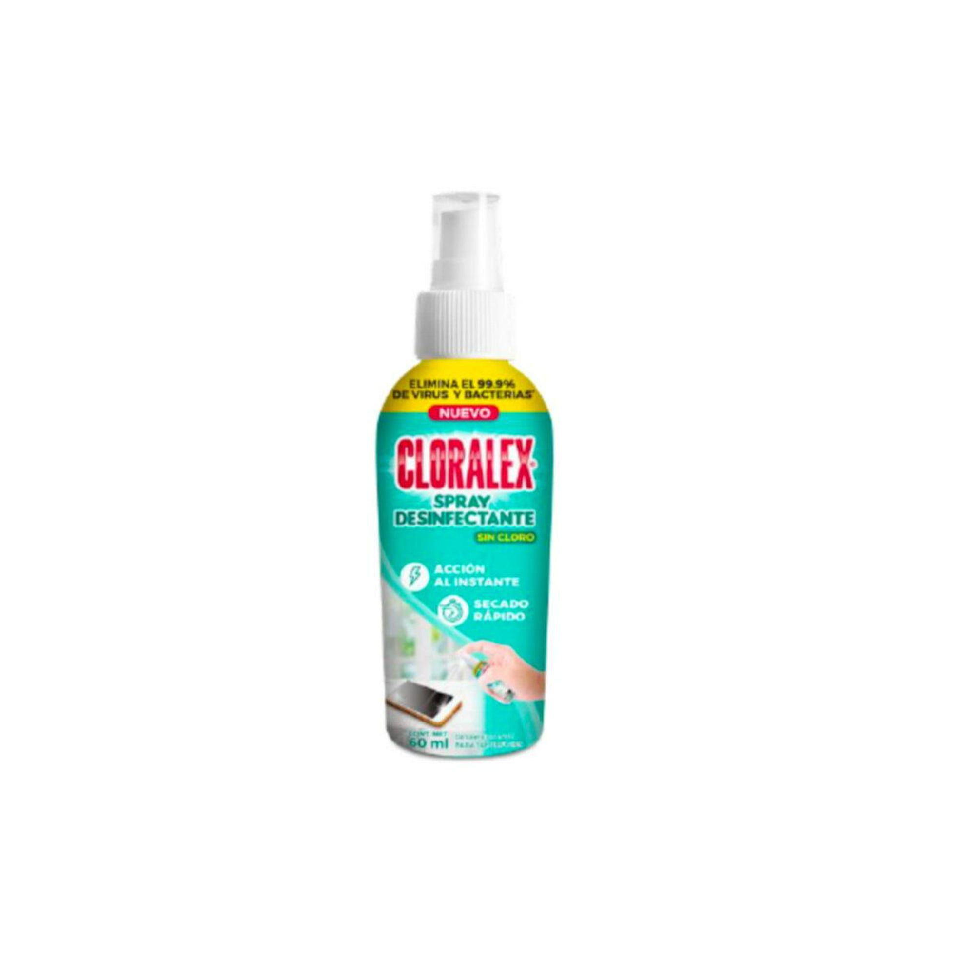 Desinfectante Spray Cloralex Pieza 60 mL