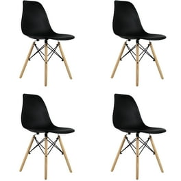 MUNDO IN MUEBLES Set de 2 Bancos para Cocina Arezzo, Juego de 2 Taburetes  para desayunador, Bancos para Barra de Cocina, Altura Fija, soporta hasta  130kg, (Asiento Negro) : .com.mx: Hogar y