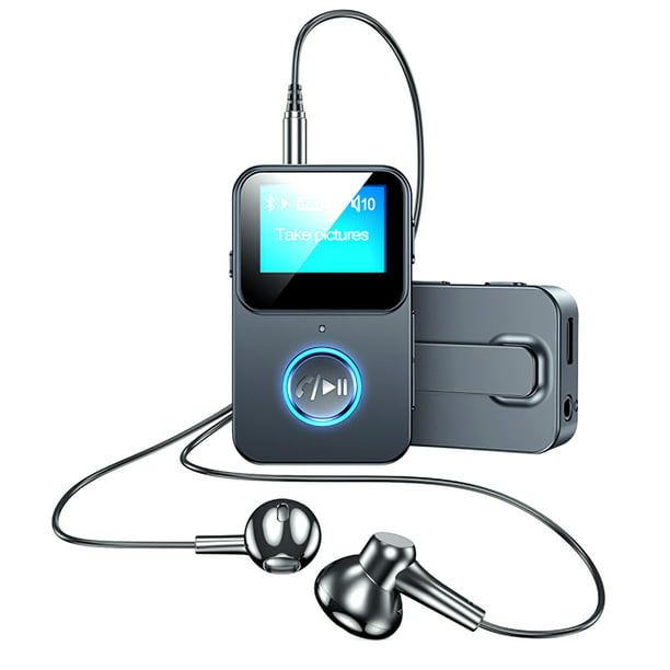 Adaptador De Audio Bluetooth Con Pantalla De Retroiluminación