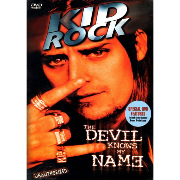 Kid Rock The Devil Knows My Name Unauthorized Documental Dvd ZIMA DVD