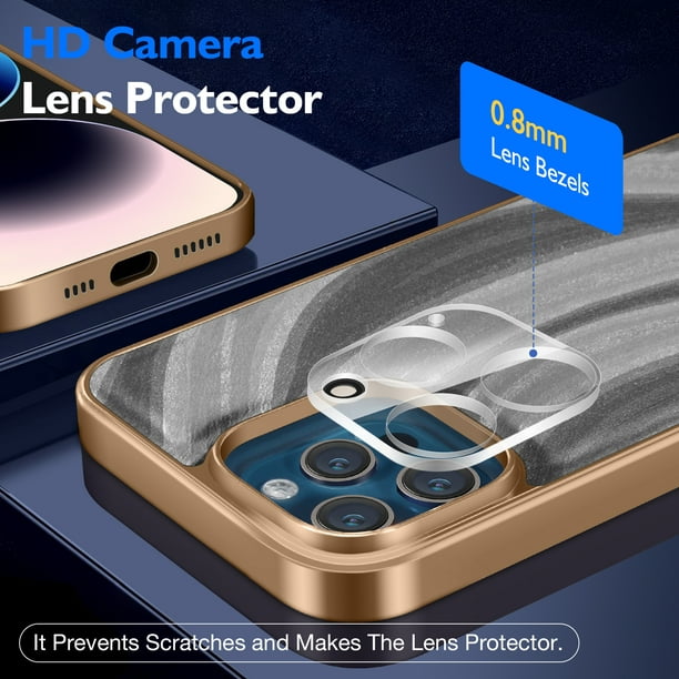 Funda iPhone 14 Pro con protector de cámara