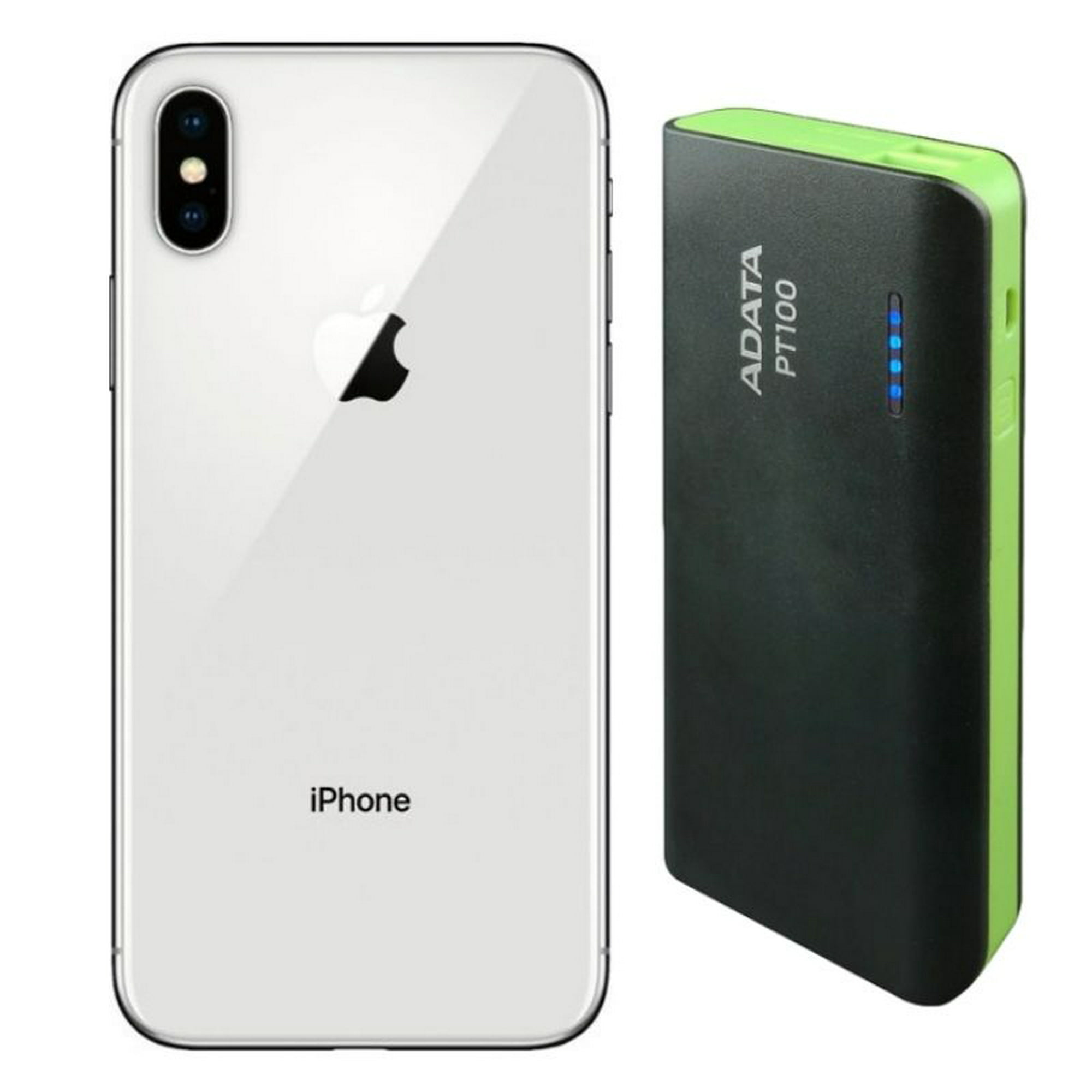 iPhone X 64GB Reacondicionado Plata + Audífonos Genéricos Apple Galaxy iPhone  X