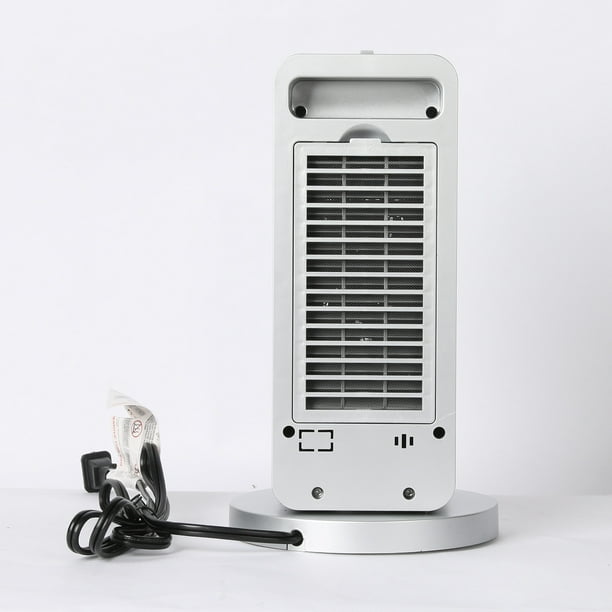 Wosthever Calentador de ventilador Mini calentador de espacio Calentador  pequeño para interiores Ahorro de energía Calentador electrónico de  escritorio Suministros térmicos No.1 US Plug Wosthever HA027150-01