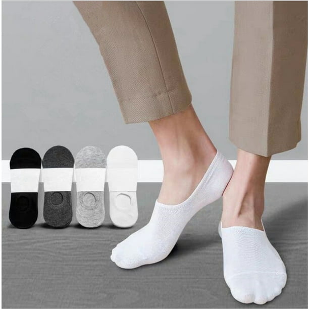Calcetines invisibles de algodón para hombre y mujer, calcetín de