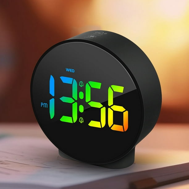Reloj despertador de mesa digital con pantalla LED Gummy de diseño color  Honey de la marca Fisura ideal para regalar — WonderfulHome Shop