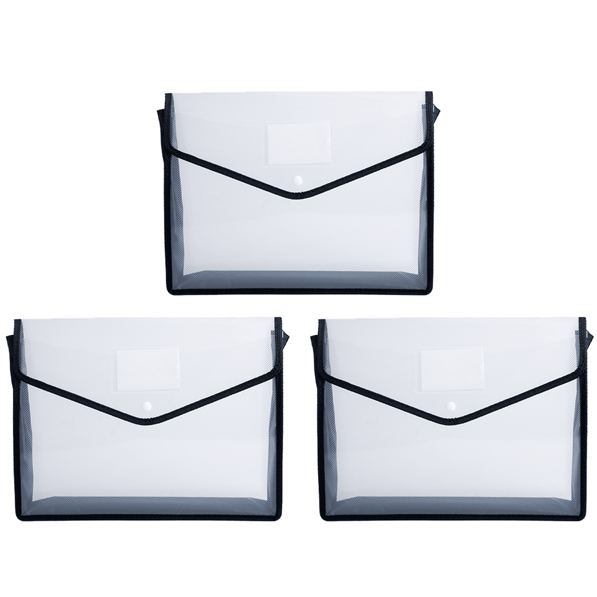 Sobres De Plastico 24 PCS Carpetas Plastico A5 Con Broche De Presión -  Carpeta Sobre Plástica A5 Con Bolsillos Transparente - Carpeta Fundas  Plastico A5 Para Oficina, La Escuela Y El Hogar Carpeta A5, image size:2000x2000