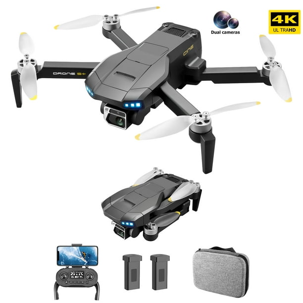 Drone Vak K1 Doble Cámara 4k Wifi Control 360 6 Ejes