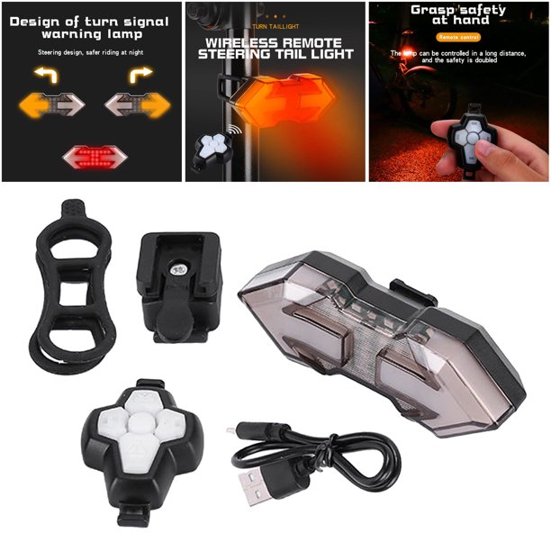 Luz led freno + intermitentes Wireless para Bicicleta